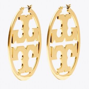 Tory Burch Miller Hoop Earrings